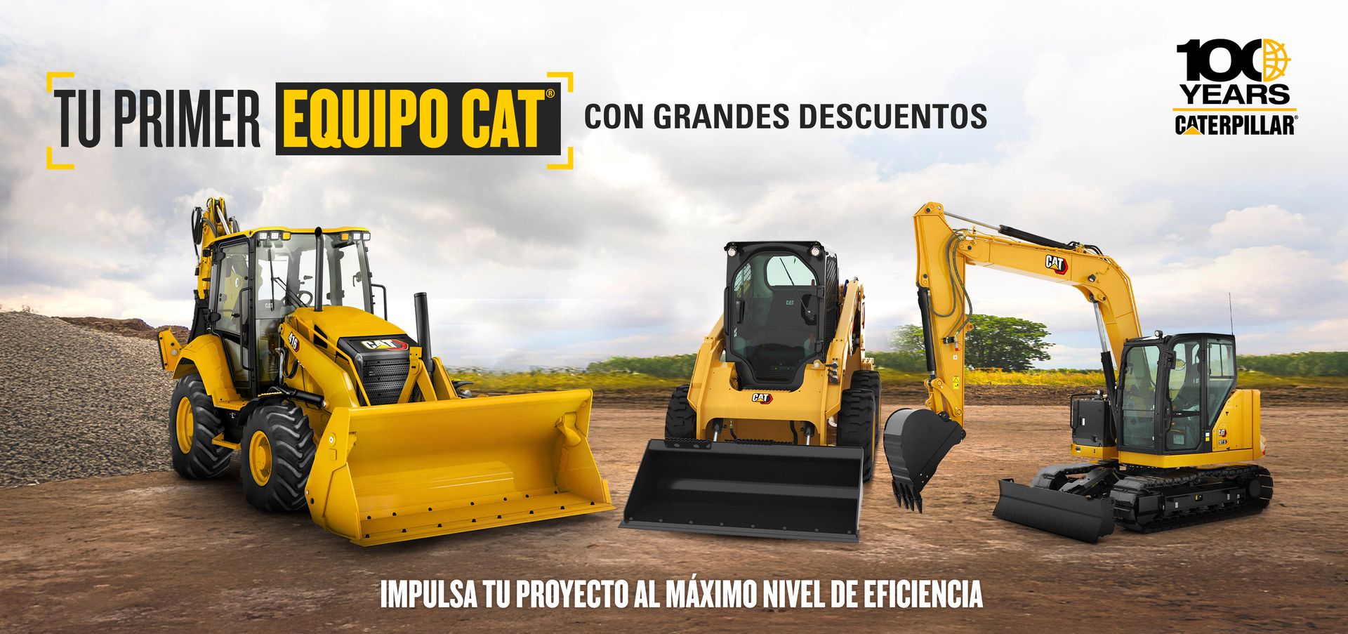 ¡Llévate tu Primer Equipo Cat con Grandes Descuentos!